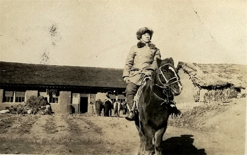 1946年，秦禮同志在東北。