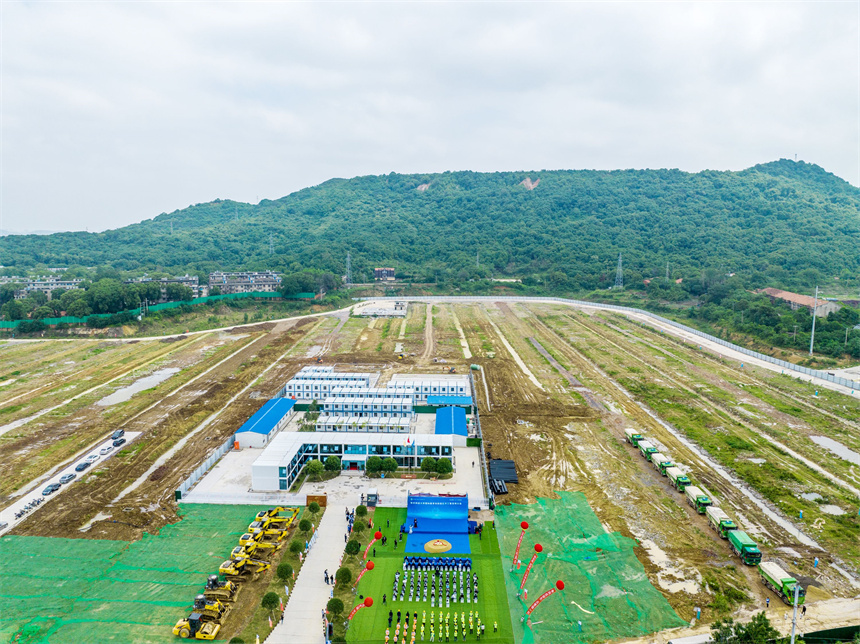 華中科技大學軍山校區(qū)動工 2024年9月將迎來首批大學生