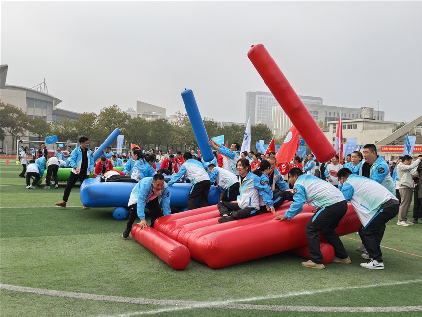 武漢東西湖：民企同心匯聚力量 趣味運動會展風采【3】